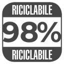 98% riciclabile